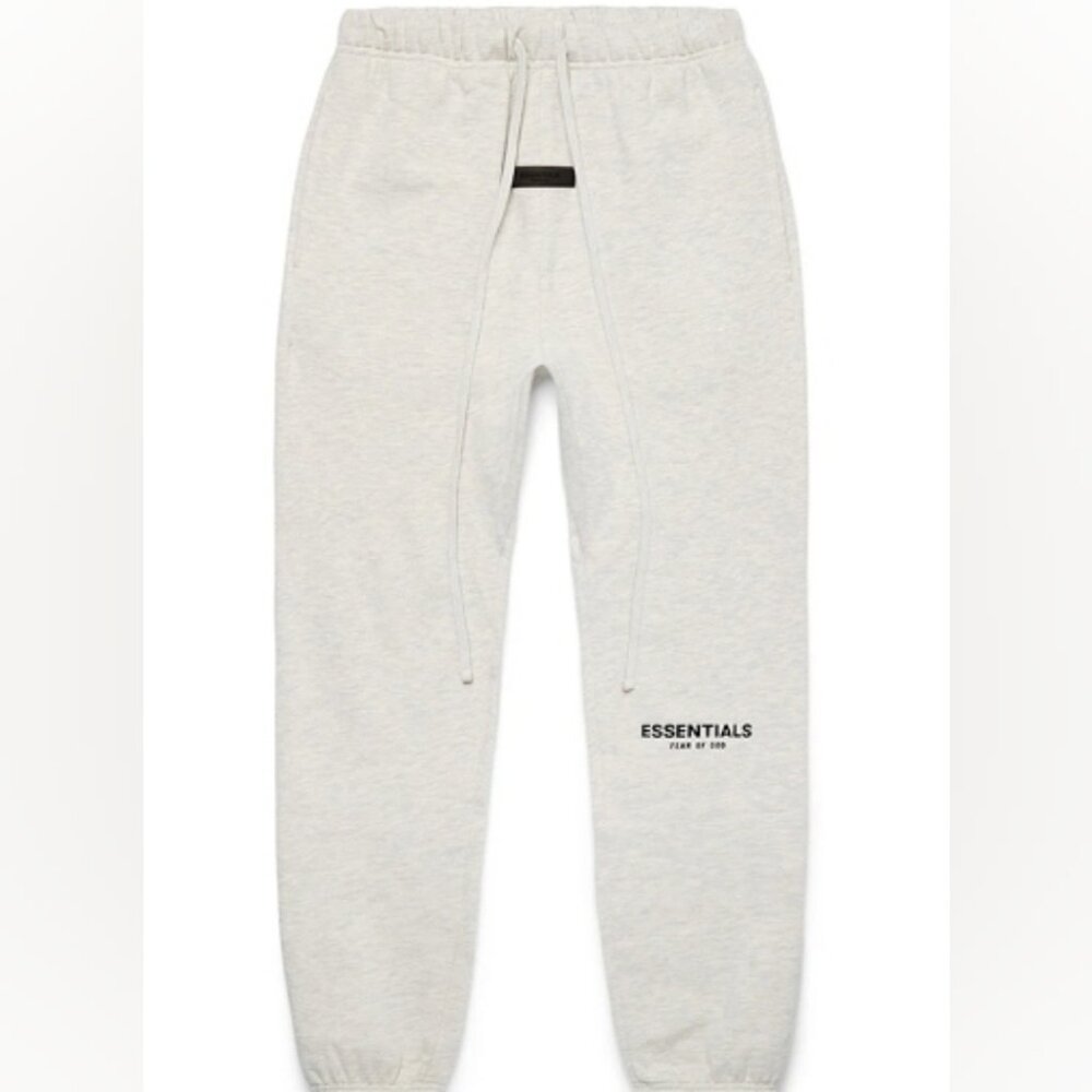 Essentials Fear Of God Light Oatmeal Sweatpants